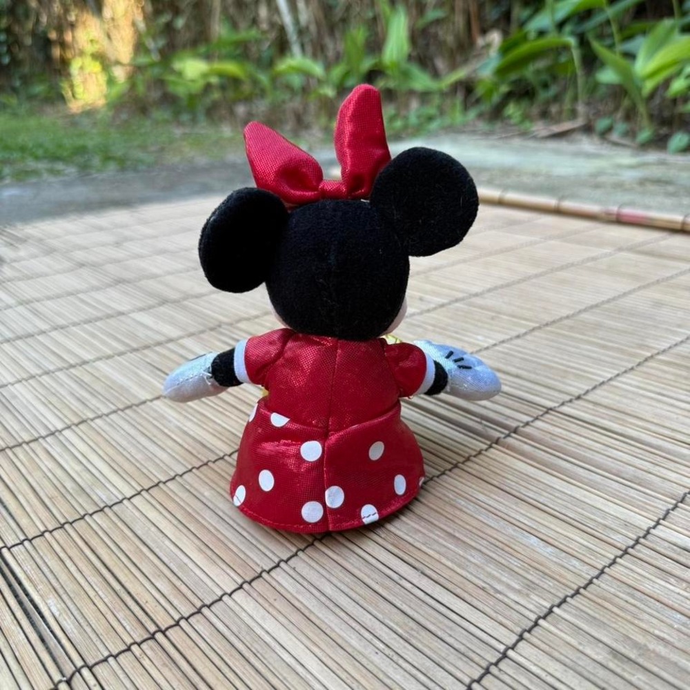 Ty Beanie Babies Sparkle Minnie Mouse Red Dress Plush 10" Disney - Picture 2 of 8
